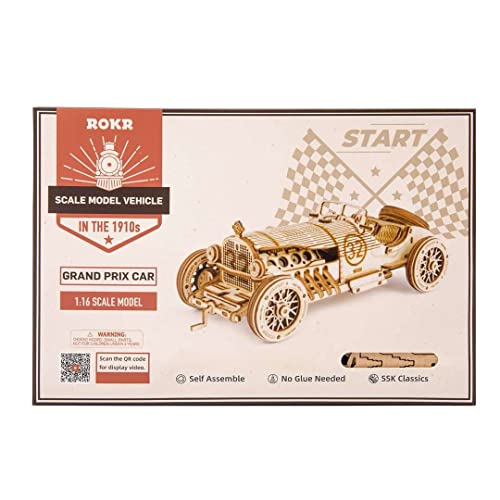 ROBOTIME V8 Grand Prix Car Model by ROBOTIME - Image 8