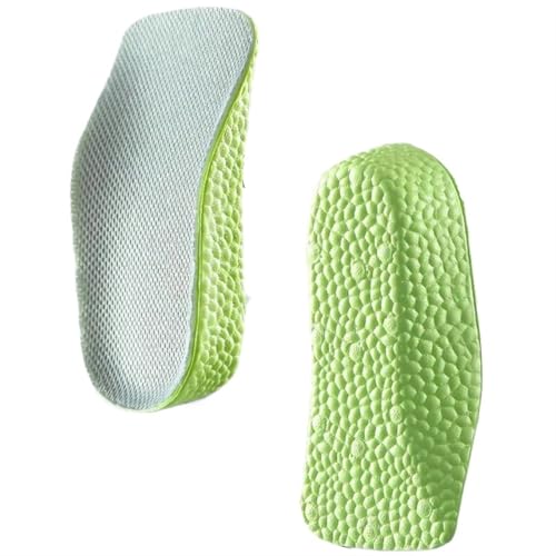 Plantillas Altura 3 pares de plantillas for aumentar la altura for hombres y mujeres, zapatos, con soporte for arco, zapatillas, elevador talón, almohadillas for medio zapato(3.5cm)