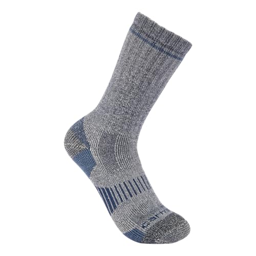 Carhartt Men's SB2072M Midweight Synthetic-Wool Blend Boot Sock 2-Pack