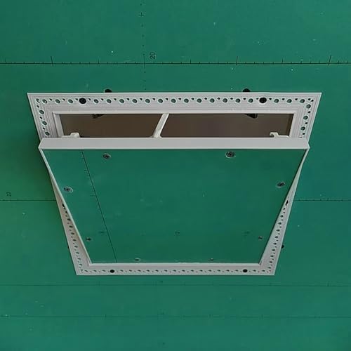 Removable Ceiling Access Panel - Flush Mount Drywall Inspection Door, Paintable Plumbing Hatch (40x40cm / 15.7x15.7in) for Easy Service Access