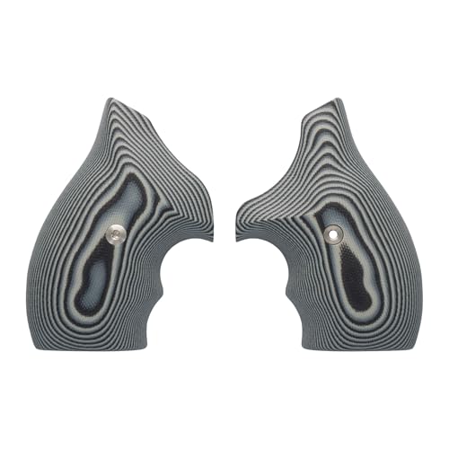 VZ Grips High Horn J-Frame Grip for S & W 632 & 642 Models, Hammerless Design, American-Made (Black Gray, 320)