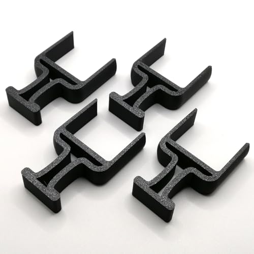 4x Printbtw Demontage Werkzeug Tool Schlüssel kompatibel mit Gardena SILENO City Life Minimo Mähroboter passend für 00059-32.156.01 (Schwarz)