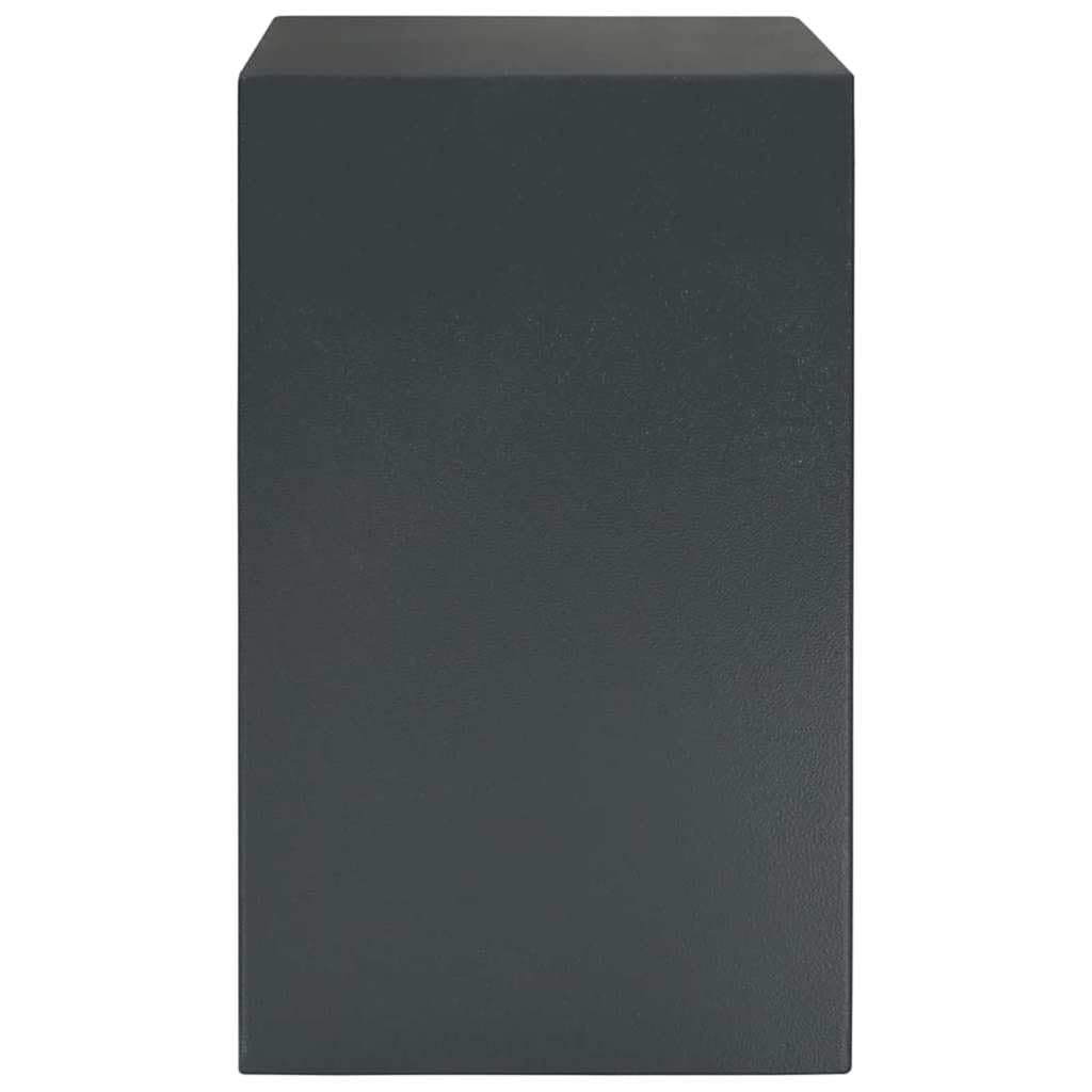 Caja Fuerte con Cerradura Gris Oscuro 35 x 31 x 50 cm Acero,Casa y jardín,Seguridad empresarial y del hogar,Cajas Fuertes,15.02kg-42011316
