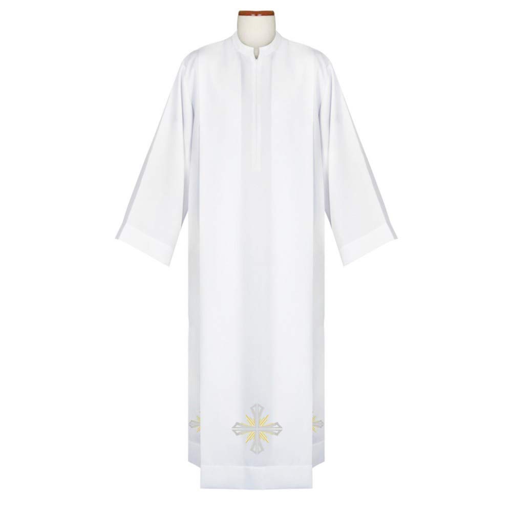Traditional Priest Alb, White Alb, Albs for Priest, Catholic Alb, Liturgical Albs, Liturgical Vestments Albs, Exclusive Albs.