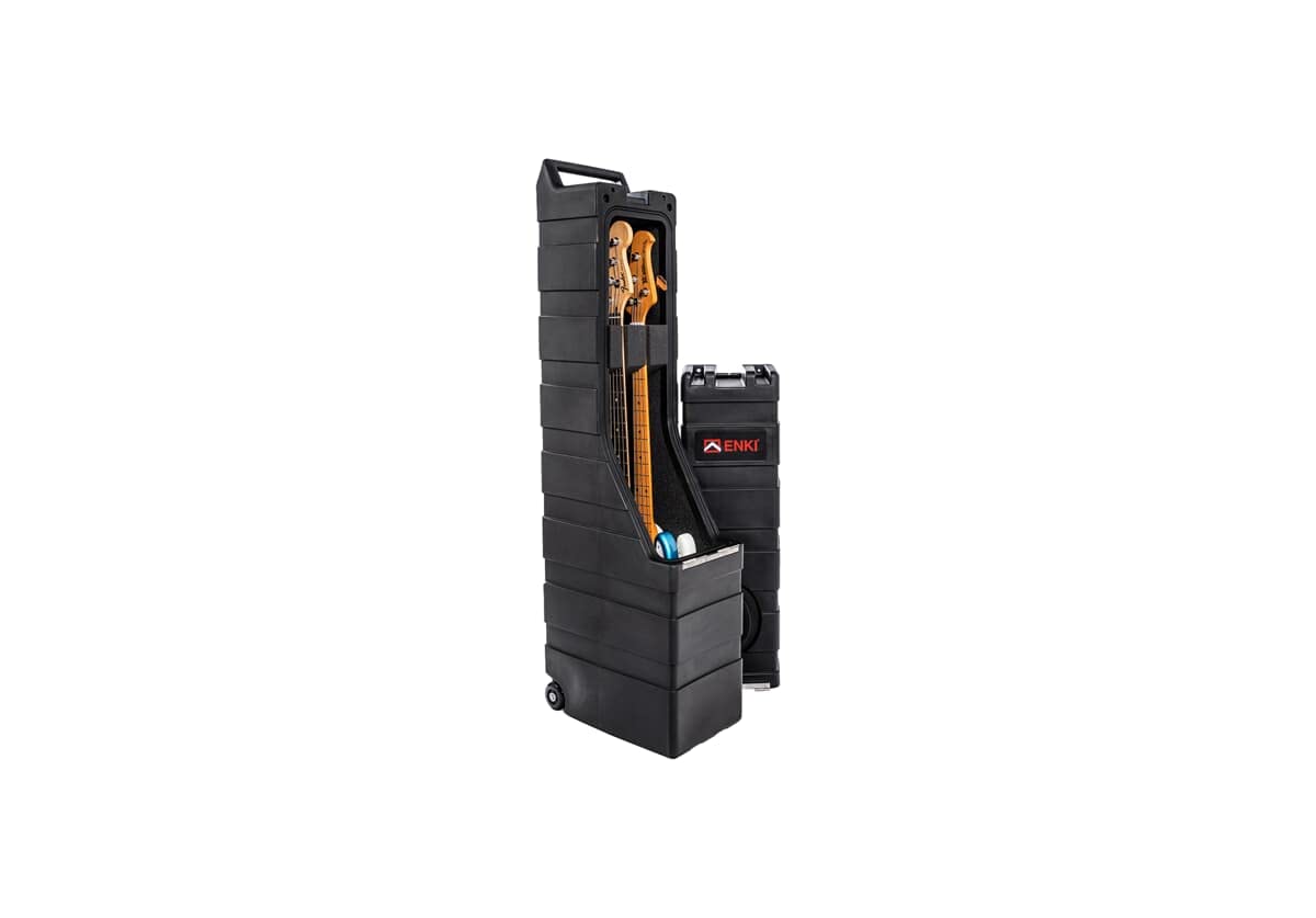 ENKI AMG-2 Double Electric Bass Case 3ª generación