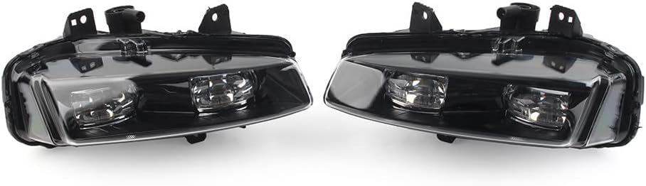 GZYF Auto Left & Right Black Edition Front Fog Light Lamp For Range Rover Evoque 2012 2013 2014 2015 2016, LR043664 LR043663