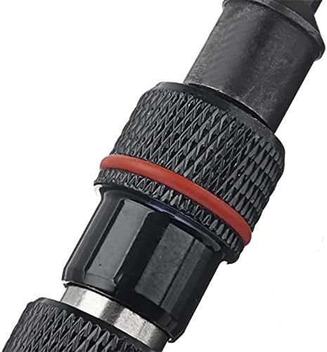Magnetic Screwdriver Drill Bit Holder Angle Pivoting Bit Tip Holder Drive Guide Extension Adapter with 10Pcs Screwdriver