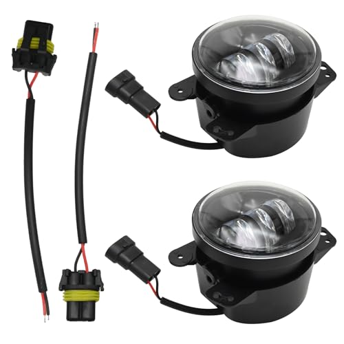 Anxingo 2 Pack luz LED niebla redonda 4 pulgadas 30W miniatura 2