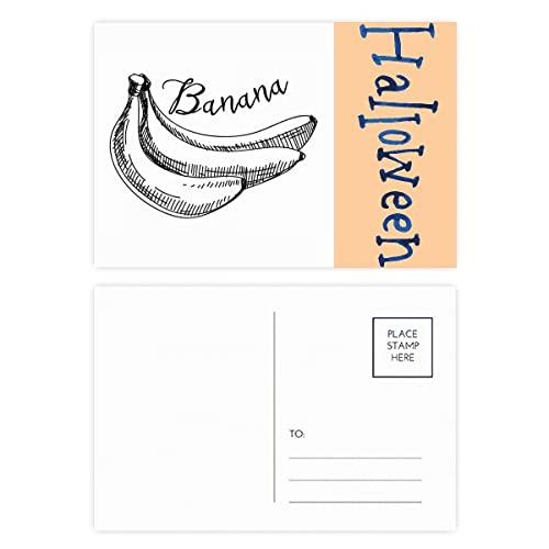 Cartes postales de remerciement pour Halloween lot de 20 pièces robustes en carton
