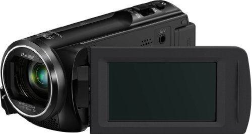 Panasonic HC-V250EG-K Camcorder (50-fach opt. Zoom, 6,7 cm (2,6 Zoll) LCD-Display, Full-HD, WiFi, SD/SDHC/SDXC-Kartenslot) schwarz Panasonic HC-V250EG-K Camcorder (50-fach opt. Zoom, 6,7 cm (2,6 Zoll) LCD-Display, Full-HD, WiFi, SD/SDHC/SDXC-Kartenslot) schwarz