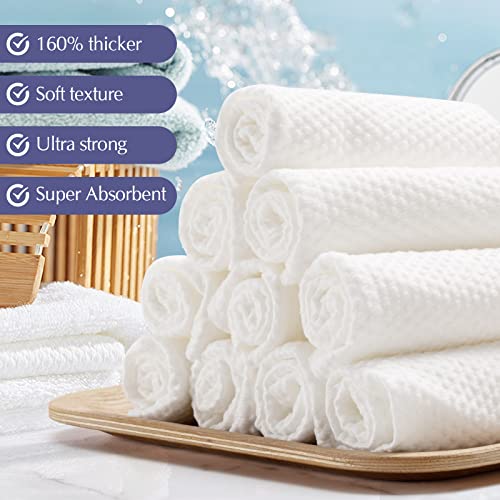 Disposable Face Towel Face Cloth for Washing,Newest Thicker Disposable Face Cleaning Towelettes for Women Soft Face Dry Wipes for Cleanser Office Travel Makeup Remove - Image 2