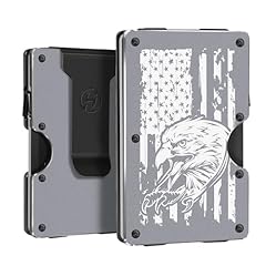 Eagle & American Flag-Gray