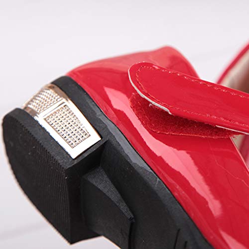 Girls Dress Shoes Mary Jane Shoes for Girls Low Heel Dress Shoes Party Wedding Flat for Little/Big Kids3