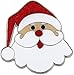 PinMart's Santa Face Christmas Holiday X-Mas Brooch Enamel Lapel Pin