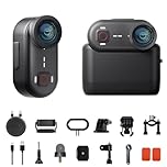 Apexcam K80 Mini Action Cam,POV Camera Con Memoria Integrata da 64GB,4K WiFi EIS Mini Body Cam Sportiva Portatile Vlogging Fotocamera,10M Fotocamera Subacquea,Videocamere Montate sul Corpo e Accessori