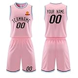 WEANGCW8238JIAN Basketball-Uniform, Basketball-Trikots für Jugendliche und Erwachsene...