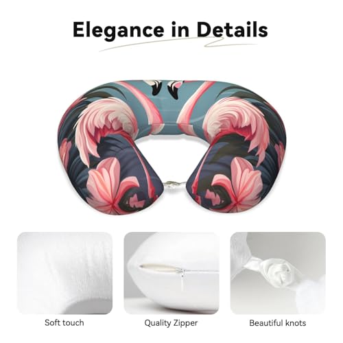 Almohada de Viaje de Espuma Viscoelástica U-Shape 30x25 cm miniatura 4