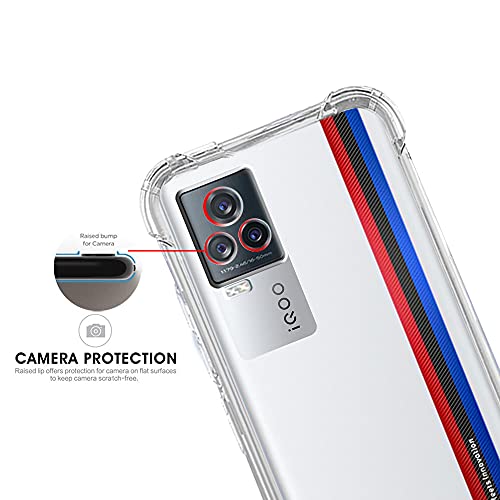 Image of TheGiftKart Crystal Clear Back Cover Case for iQOO 7 Legend 5G | Shockproof Soft TPU Case | Cushioned Edges for Ultimate Protection Back Cover Case for iQOO 7 Legend 5G (TPU, Transparent)