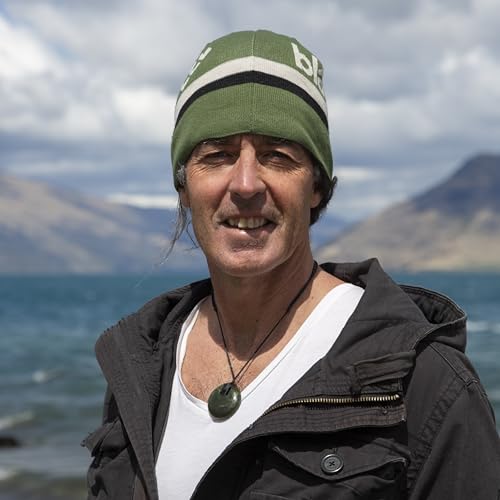 100% New Zealand Jade Necklace for Men and Women, Hand Carved Maori Necklace Jade Pendant for Men With Black Adjustable Cord, Pounamu Green Stone Necklace, Round Disc Nephrite Jade Necklace 1.6in3