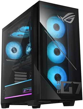 ASUS ROG G700 (2026) Gaming Desktop PC, Intel® Core™ Ultra 7 265KF Processor, NVIDIA® GeForce RTX™ 5070, 1TB M.2 NVMe™ PCIe® 4 SSD, 32GB DDR5 RAM, Windows 11 Home, G700TF-AB776