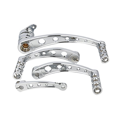 image for TCMT Chrome Motorcycle Shift Lever Brake Arm Fits for Harley Davidson 