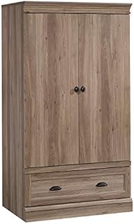 Sauder Barrister Lane Armoire, Salt Oak finish