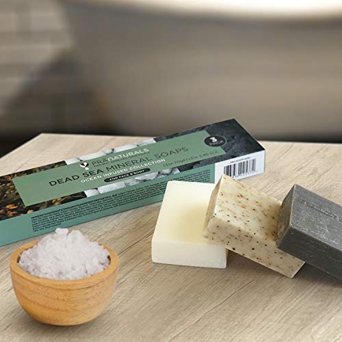 PraNaturals Dode Zee zeep - 70g Per Zeep - Ocean Infused Collectie – 3 Pak met Verschillende Smaken - van Nature Rijk… - Image 6