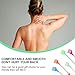 POPETPOP 5pcs Retractable Back Scratcher Lightweight Itch Relief Tool with Massage Function for All Ages Portable Extendable Back Scraping Reacher for Friends Family Random Color