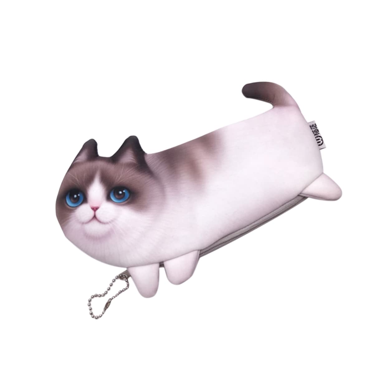 LIFKOME 3piezas Estuche De Lápices Diseño De Gato Bolso De Almacenamiento para Organizador De Papelería para Lápices y Cosméticos