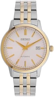 Seiko Herren Analog Automatik Uhr mit Edelstahl Armband SRPH92K1
