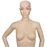 lady valet adjustable dress form Rotiert: Der Kopf und die Arme können um 360° gedreht und das Gesicht um 60° nach oben und unten bewegt werden.