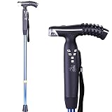 BJH Bastone da Passeggio Regolabile per l'equilibrio con Impugnatura ergonomica con Luce a LED Funzione MPE Bastone da Passeggio Interesting