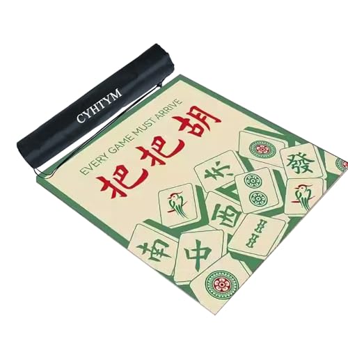 Tapis de Mahjong 80cm pour animer vos soirées de jeu en famille