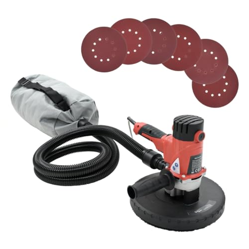 vidaXL Trockenbauschleifer Vakuumfunktion 1200W Deckenschleifer Wandschleifer