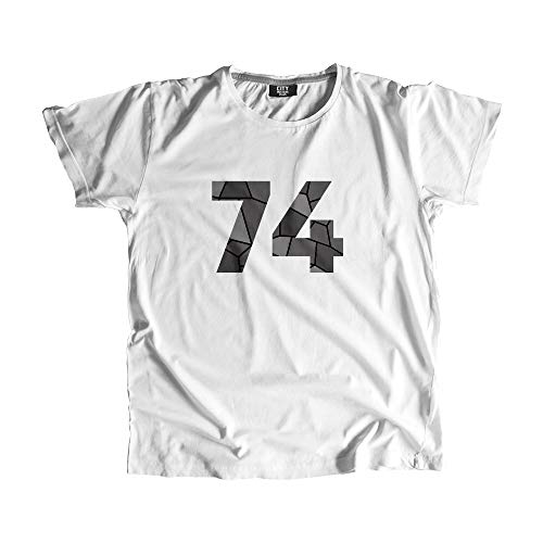 T-shirt unisexe 74 aux finitions haut de gamme