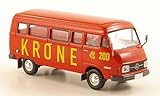 Material : Kunststoff Mercedes L 206 D 200 Circus Krone von Starmada, Modellauto, Fertigmodell, Brekina Starmada 1:87