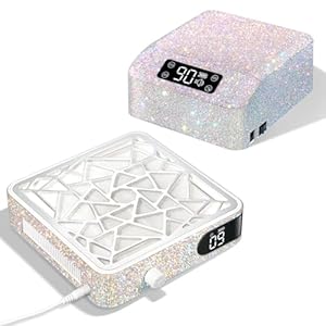 CHRISTINE SHELLY Wired Nail Lamp & Professional Nail Dust Collector