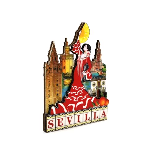 Imán de Nevera de Sevilla Modelo 2 miniatura 2