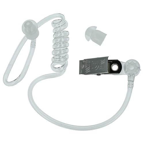 Tube acoustique vhbw discret pour oreillette Motorola en service