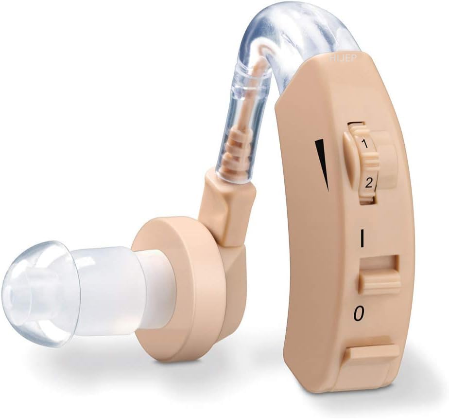 Digital Hearing Aid for Adults, Adjustable Volume, Behind Ear Hearing Amplifier, Lightweight and Comfortable with Clear Sound Enhancement (U3)-picture-44