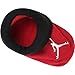 Nike Jordan Infant Baby Hat and Booties Set (Red(LJ0102-R78)/Black, 0-6 Months)
