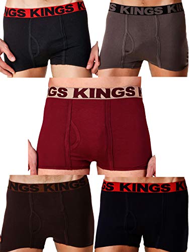 Image of HAP Men's Multicolor Boxer Brief | Drawer | Trunk | Innerwear | Pack of 5
