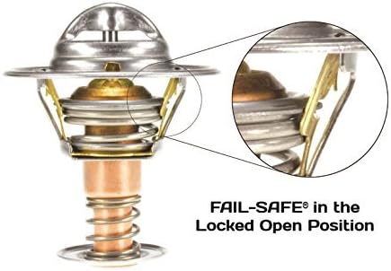 MotoRad 7420-195 Fail-Safe Thermostat-195 Degrees | Fits Select Chrysler Aspen, Dodge Dakota, Durango, Nitro, Ram 1500, Ram 2500, Jeep Commander, Grand Cherokee, Liberty, Mitsubishi Raider