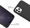 Funda para Teléfono Unihertz 8849 Tank Mini 1 (4.30") + Protector de Pantalla, Cubierta Delgada de Silicona Suave TPU Anti-Rayaduras y a Prueba de Golpes + Vidrio Templado para Unihertz 8849 Tank Mini 1 - Negro 6