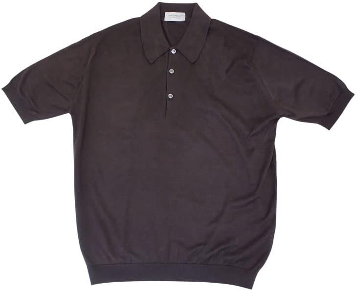 Amazon | [ジョンスメドレー] ISIS 30G 半袖コットンニットポロシャツ