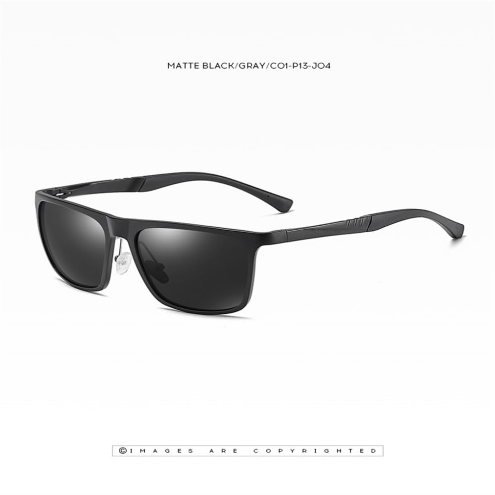 Męskie okulary przeciwsłoneczne spolaryzowane UV400 okulary przeciwsłoneczne w stylu retro aluminiowa ramka do okularów magnezowych jazda wędkarstwo sportowe damskie okulary z daszkiem