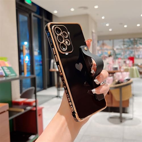For Galaxy A15 �p �P�[�X ���X�g�X�g���b�v�t�� ���O�W���A���[���b�L�G�b�W �L���[�g ���u�n�[�g�P�[�X �ϏՌ� �M�����N�V�[A15 �J�o�[ �}�O�Z�[�t�Ή� �X�g�o���h �L�b�N�X�^���h �\�t�g�V���R�� �}�O�l�b�g���� ������ �X�^���h�@�\ �S