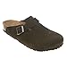 Produktbild Birkenstock Unisex Boston Soft Fußbett, Braun - Mokka-Wildleder - Größe: 45 EU