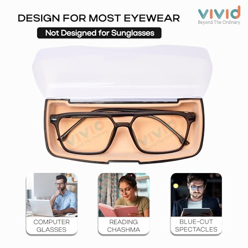 Image of Unisex Lightweight Specs Self Button Eyewear Dabbi Abs Hard Case Cover