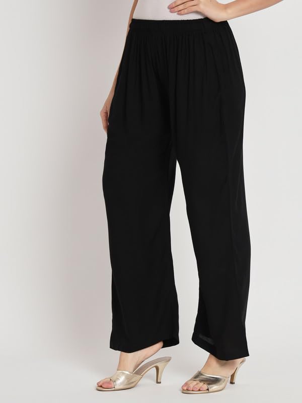 Image of Soft Colors Relaxed Fit Pocket Palazzo